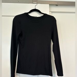 a new day - long sleeve black t shirt